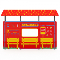 Учебно-игровой макет "Остановка" мобильный - fgospostavki.ru - Рязань