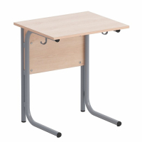 Стол ученический одноместный на круглой трубе - fgospostavki.ru - Рязань