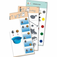 Комплект из 10 карточек "Обучающий калейдоскоп для ДО. Эксперимент. Сила" - fgospostavki.ru - Рязань