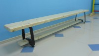 Скамейка гимнастическая (металлические ножки, лак) (2,5 м)  - fgospostavki.ru - Рязань