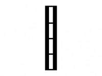 Набор магнитных карточек "Двойная тактовая черта" (6 штук) - fgospostavki.ru - Рязань