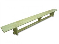 Скамейка гимнастическая (деревянные ножки) (3,5 м)  - fgospostavki.ru - Рязань