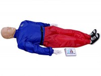 "Александр-04" тренажер-манекен взрослого пострадавшего для отработки приемов сердечно-легочной реанимации (голова, туловище, конечности) с контроллером - fgospostavki.ru - Рязань