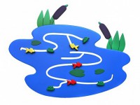 Сенсомоторное декоративно-развивающее панно "Река" - fgospostavki.ru - Рязань