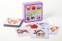 Набор магнитных карточек "Устный счет" (фон фиолетовый) - fgospostavki.ru - Рязань