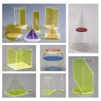 Базовый набор прозрачных геометрических тел с сечениями - fgospostavki.ru - Рязань