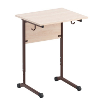 Стол ученический одноместный. Регулируемый по высоте - fgospostavki.ru - Рязань