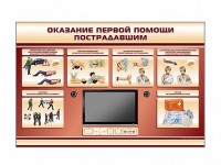 Многофункциональный интерактивный стенд-тренажер "Оказание первой помощи пострадавшим" для учащихся общеобразовательных учреждений - fgospostavki.ru - Рязань