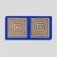 Такт-панель «Синий лабиринт № 4» - fgospostavki.ru - Рязань