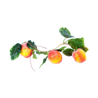 Ветка муляжей "Персики" - fgospostavki.ru - Рязань