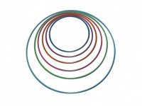 Обруч гимнастический стальной окрашенный (900 миллиметров, 850 грамм) - fgospostavki.ru - Рязань