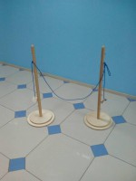 Стойки для прыжков в высоту детские (деревянные) - fgospostavki.ru - Рязань