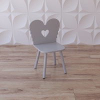 Стул «Ангельское сердечко» белый - fgospostavki.ru - Рязань