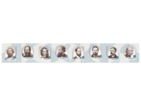 Стенд-лента "Выдающиеся ученые-физики" - fgospostavki.ru - Рязань