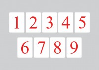 Магнитная математика Наталии Пятибратовой (Карточки с числами) - fgospostavki.ru - Рязань