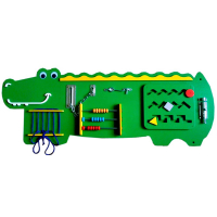 Бизиборд «Зелёный крокодильчик» - fgospostavki.ru - Рязань