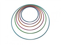 Обруч гимнастический стальной утяжеленный (1200 мм)  - fgospostavki.ru - Рязань