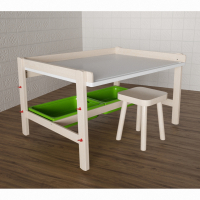 Стол растущий на регулируемых ножках «Снежок №1» - fgospostavki.ru - Рязань