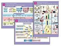 Комплект таблиц по органической химии "Реакции органических веществ" (6 таблиц, формат А1, ламинированные) - fgospostavki.ru - Рязань