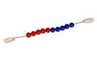Бусы для счета в пределах 10 (раздаточные) - fgospostavki.ru - Рязань