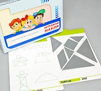 Игровой набор "Танграм" (с комплектом карточек) - fgospostavki.ru - Рязань