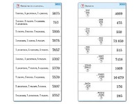 Комплект карточек (10) "Обучающий калейдоскоп. Сложение и вычитание в столбик" - fgospostavki.ru - Рязань