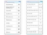 Комплект карточек (10) "Обучающий калейдоскоп. Умножение на 2, 5 и 10" - fgospostavki.ru - Рязань