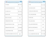Комплект карточек (10) "Обучающий калейдоскоп. Умножение на 7, 8 и 9" - fgospostavki.ru - Рязань