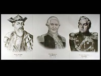 Портреты путешественников (25 штук, формат А3) - fgospostavki.ru - Рязань