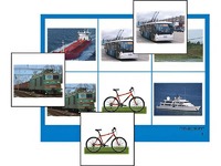 Логопедическое лото "Транспорт" (4 планшета, 24 карточки, цветное, ламинированное) - fgospostavki.ru - Рязань