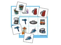 Логопедическое лото "Бытовая техника" (4 планшета, 24 карточки, цветное, ламинированное) - fgospostavki.ru - Рязань