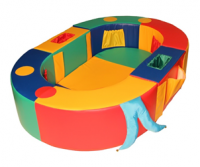 Манеж овальный 150х100х30 сантиметров - fgospostavki.ru - Рязань