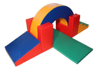 Модуль-трансформер № 3.1 (с полукольцом и ступенькой), 6 элементов - fgospostavki.ru - Рязань