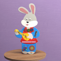 Бизиборд «Зайчик-побегайчик» - fgospostavki.ru - Рязань