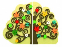 Сенсомоторное декоративно-развивающее панно "Времена года" - fgospostavki.ru - Рязань