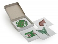 Модель-аппликация "Размножение папоротника" (набор из 8 карт) - fgospostavki.ru - Рязань