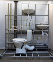 Учебный стенд «Система канализации многоквартирного дома» - fgospostavki.ru - Рязань