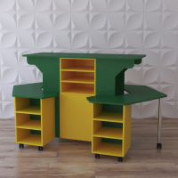 Модульный стеллаж "Весёлые занятия" - fgospostavki.ru - Рязань