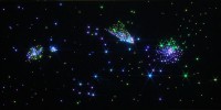 Настенный фиброоптический ковер "Млечный путь" 150х150, 450 точек - fgospostavki.ru - Рязань