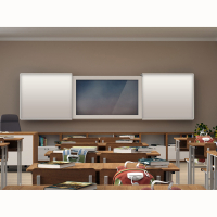 «Фибоначчи» - Интерактивная раздвижная доска с магнитно-маркерной поверхностью - fgospostavki.ru - Рязань