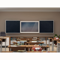 «Фибоначчи» - Интерактивная раздвижная доска с магнитно-меловой поверхностью - fgospostavki.ru - Рязань