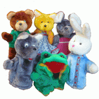 Набор перчаточных кукол "Теремок" - fgospostavki.ru - Рязань