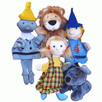 Набор перчаточных кукол "Волшебник Изумрудного города" - fgospostavki.ru - Рязань