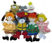 Набор перчаточных кукол "Кот в сапогах" - fgospostavki.ru - Рязань