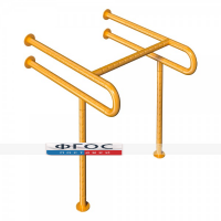 Поручень для раковины с опорой "Антибак" 850x650х650 миллиметров - fgospostavki.ru - Рязань