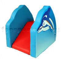 Горка "Дельфин" мини для сухого бассейна - fgospostavki.ru - Рязань