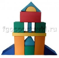 Мягкий модуль-конструктор "Городок" (13 элементов) - fgospostavki.ru - Рязань