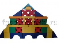 Мягкий модуль-конструктор "Городок" (32 элемента) - fgospostavki.ru - Рязань