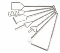 Постановочные зонды на витых ручках с колечком (шариковый зонд на витой ручке). Комплект из 7 зондов - fgospostavki.ru - Рязань