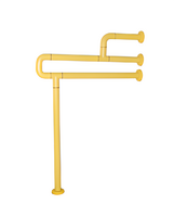 Поручень напольно-настенный с антибактериальным покрытием (желтый) - fgospostavki.ru - Рязань